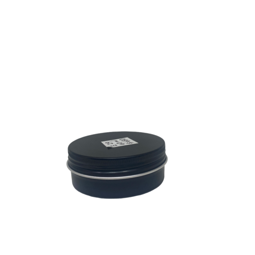 Pote 60 ml negro aluminio