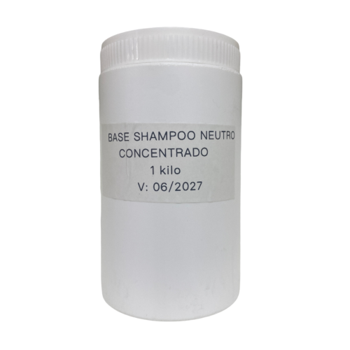 Base de shampoo neutro