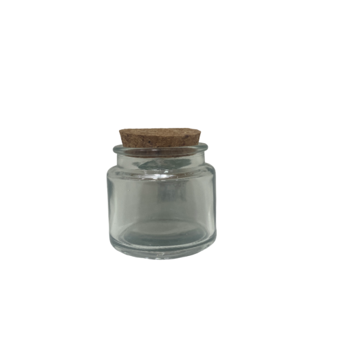 Pote vidrio transparante 100 ml